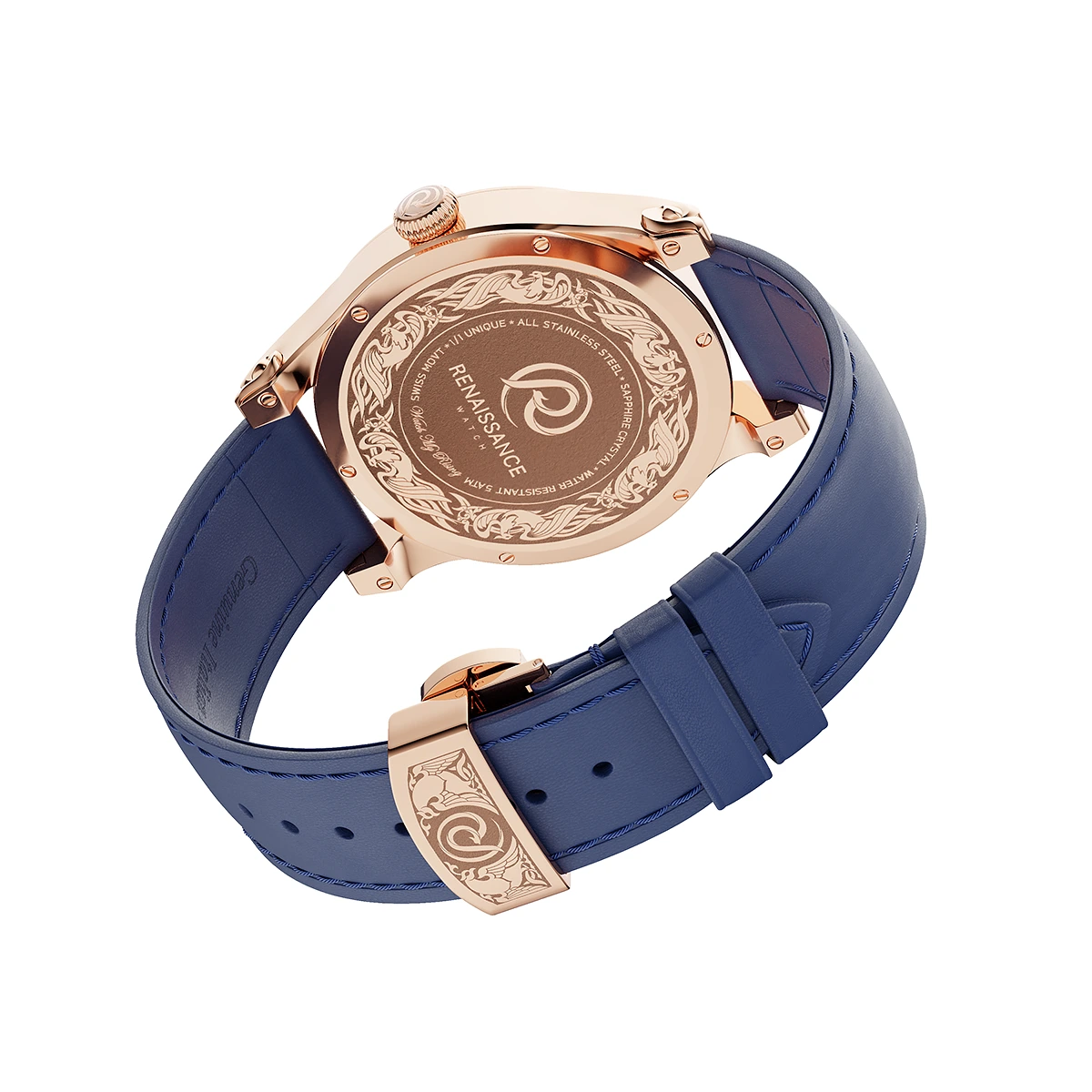 RENAZCO Renaissance-Hand-Painted Arabian Horse Watch - Image 4