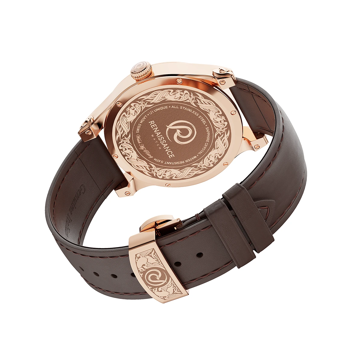 RENAZCO Renaissance-Hand-Painted Arabian Horse Watch - Image 4