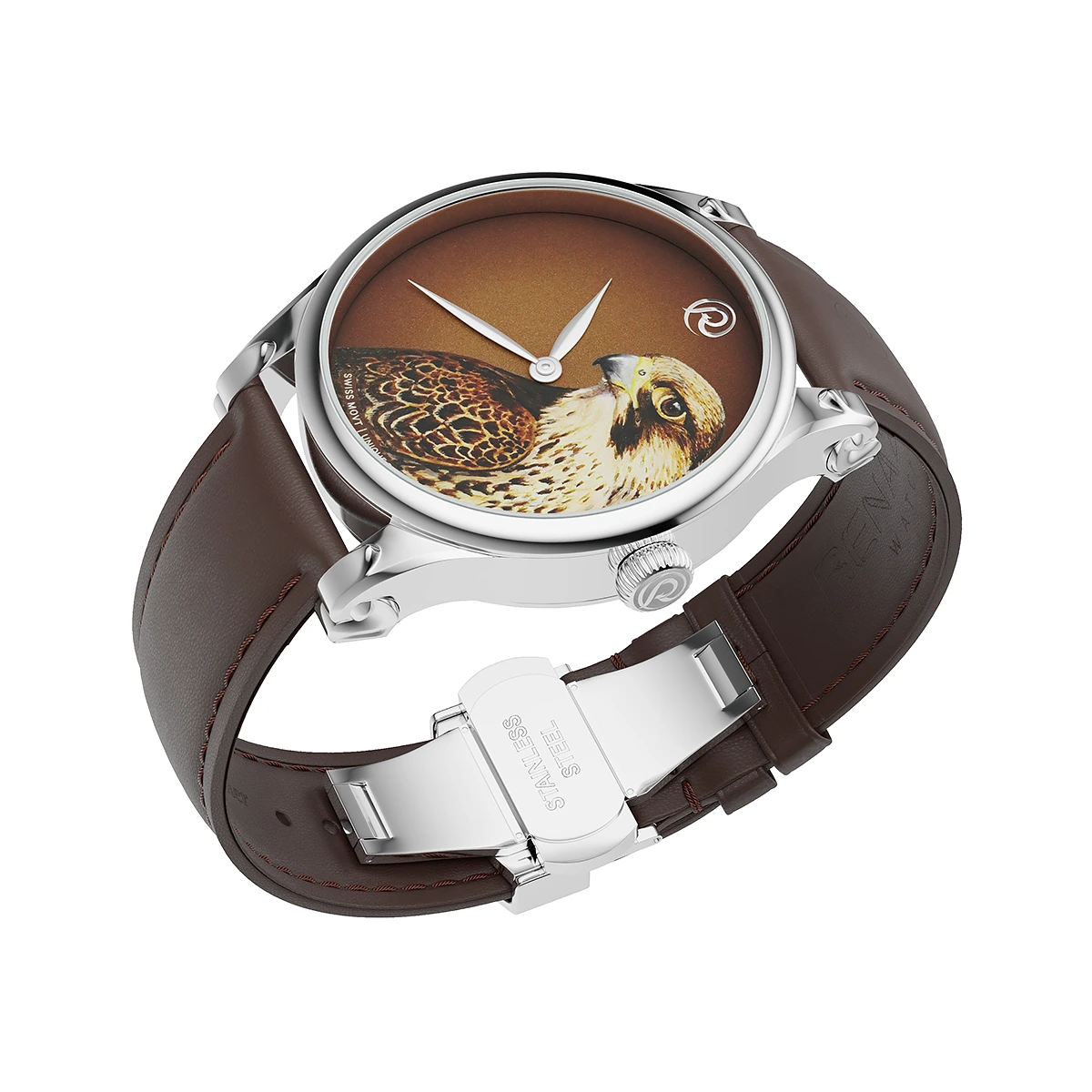 Renazco-Renaissance Collection-Hand Painted Falcon Watch - Image 3