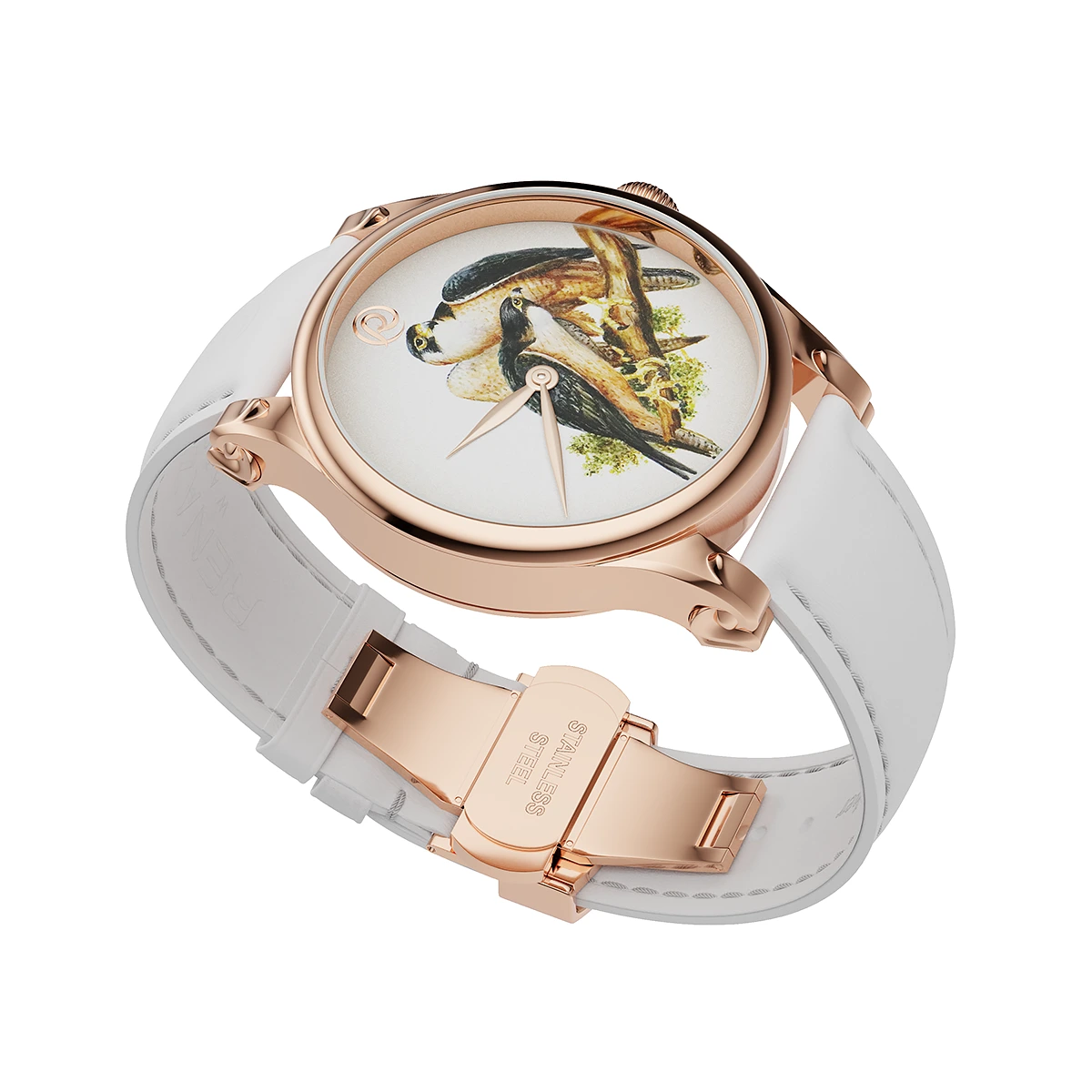 Renazco-Renaissance Collection-Hand Painted Falcon Watch - Image 3