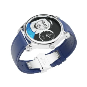 RENAZCO Renaissance-Hand-Painted Sheikh Mohammed bin Zayed Portrait Watch