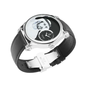 RENAZCO Renaissance-Hand-Painted Sheikh Hamdan bin Mohammed Portrait Watch