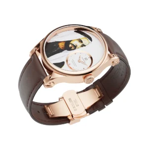 RENAZCO Renaissance-Hand-Painted Sheikh Zayed Portrait Watch