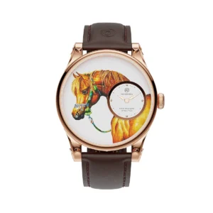 RENAZCO Renaissance-Hand-Painted Arabian Horse Watch