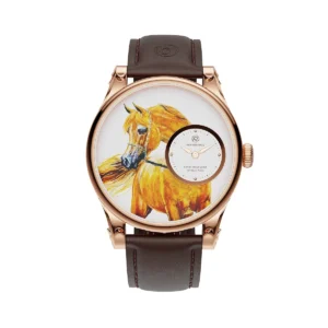 RENAZCO Renaissance-Hand-Painted Arabian Horse Watch