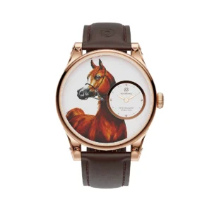 RENAZCO Renaissance-Hand-Painted Arabian Horse Watch