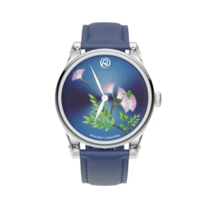 Renazco-Renaissance Collection-Hand-Painted Calliandra Flower Watch