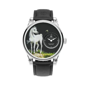 RENAZCO Renaissance-Hand-Painted Arabian Horse Watch